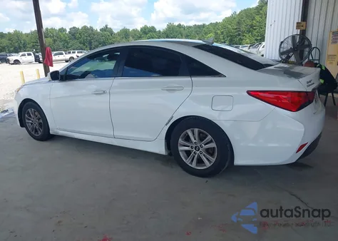 2014 Hyundai Sonata Gls z USA, uszkodzony, nr VIN 5NPEB4AC5EH864522